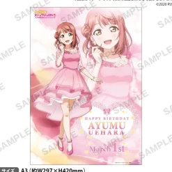 Love Live! Nijigasaki High School Idol Club Nijigasaki High School Store Birthday Present Ayumu Uehara Celebration Set New