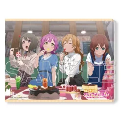 Art Canvas Boards>Love Live! Nijigasaki High School Idol Club Kasumi & Kanata & Emma & Rina Canvas Art