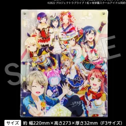 Love Live! Nijigasaki High School Idol Club Nijigasaki High School Store Layered Graph® Nijigasaki High School Idol Club 2nd Live! Brand New Story ＆ Back to the TOKIMEKI Outlet