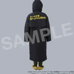 Love Live! Nijigasaki High School Idol Club Nijigasaki High School Store Black Long Bench Coat Outlet