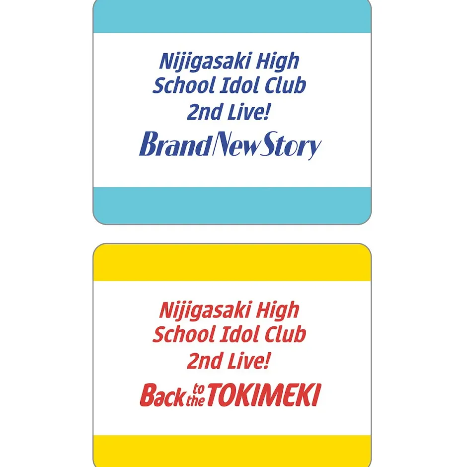 Love Live! Nijigasaki High School Idol Club 2nd Live! Wristband New