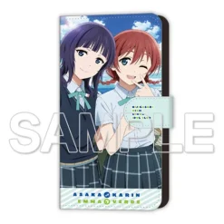 Love Live! Nijigasaki High School Idol Club Karin Asaka & Emma Verde Notebook-Style Smartphone Case New