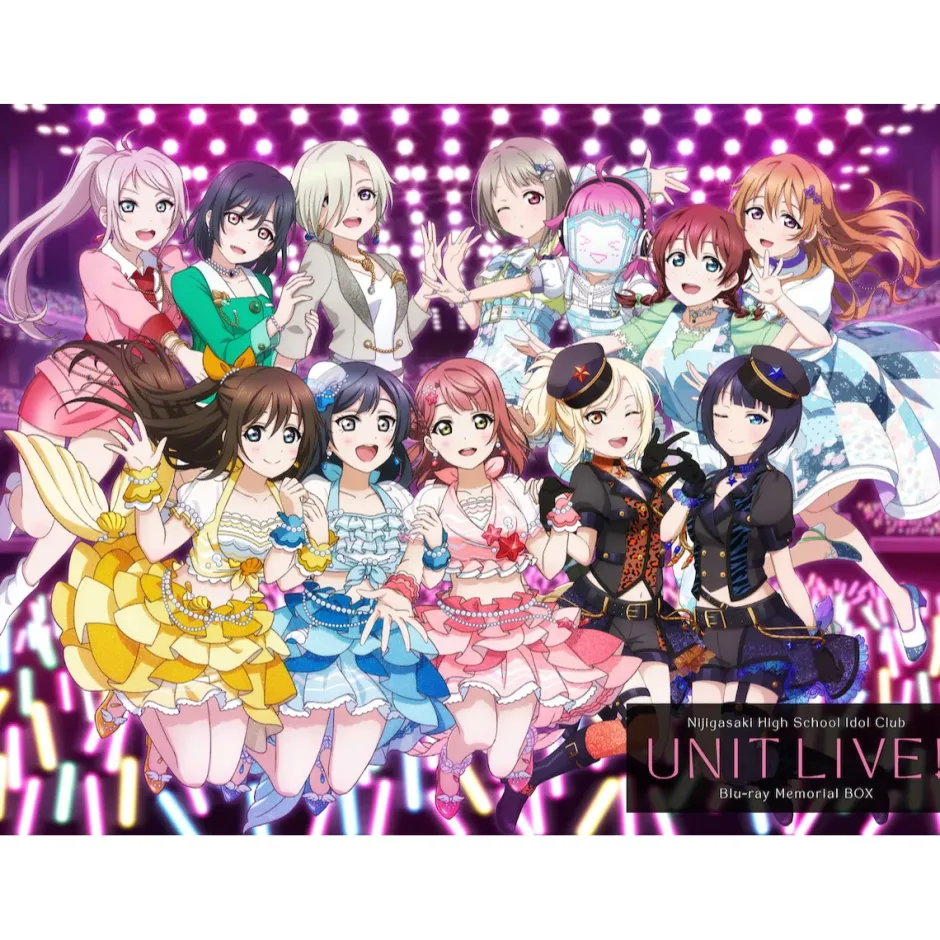 Love Live! Nijigasaki High School Idol Club Unit Live! Blu-ray Memorial Box (9-Disc Set) Best