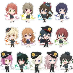 Love Live! Series Asia Tour 2024 Our Story, Our Dreams in Yokohama Sticker Nijigasaki High School Idol Club Outlet