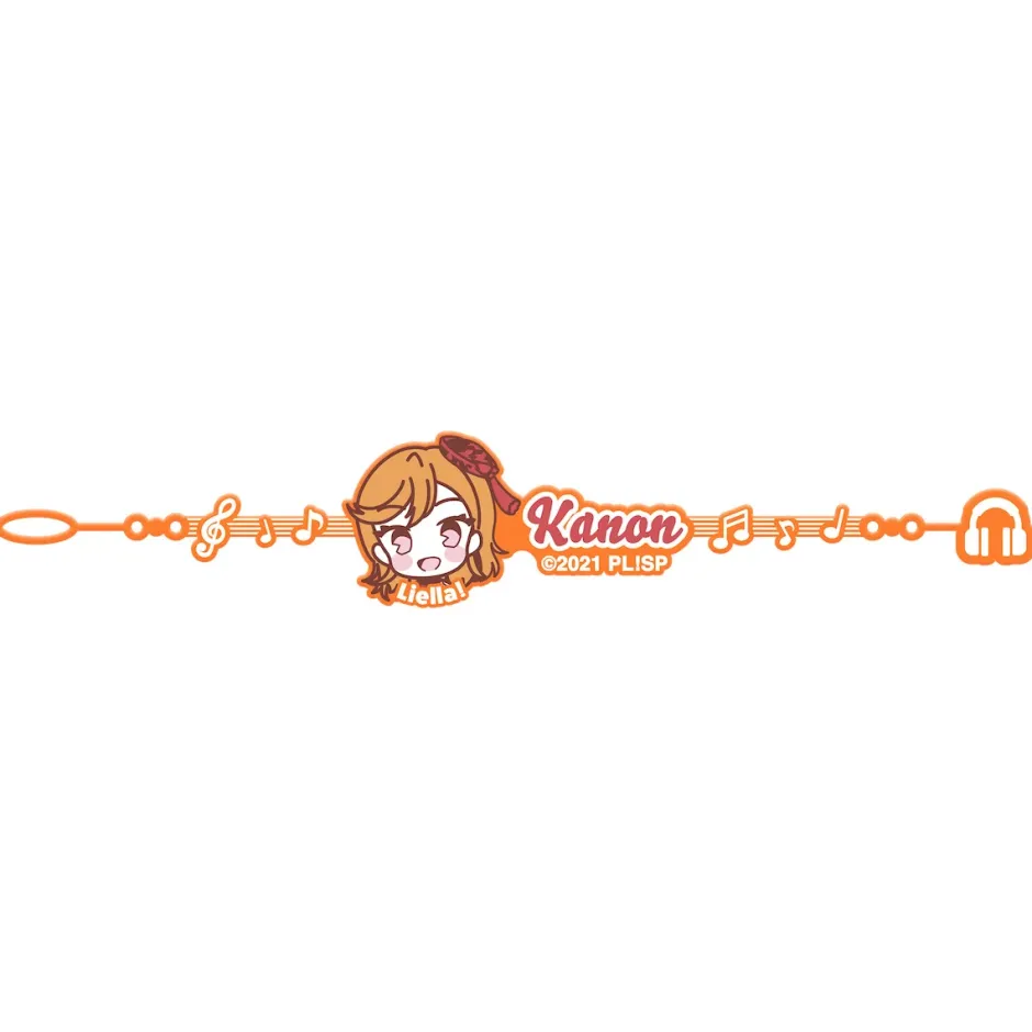 Other Accessories>Love Live! Series Presents COUNTDOWN LoveLive! 2021→2022 〜LIVE with a smile!〜 Embroidered Bracelet Vol. 3