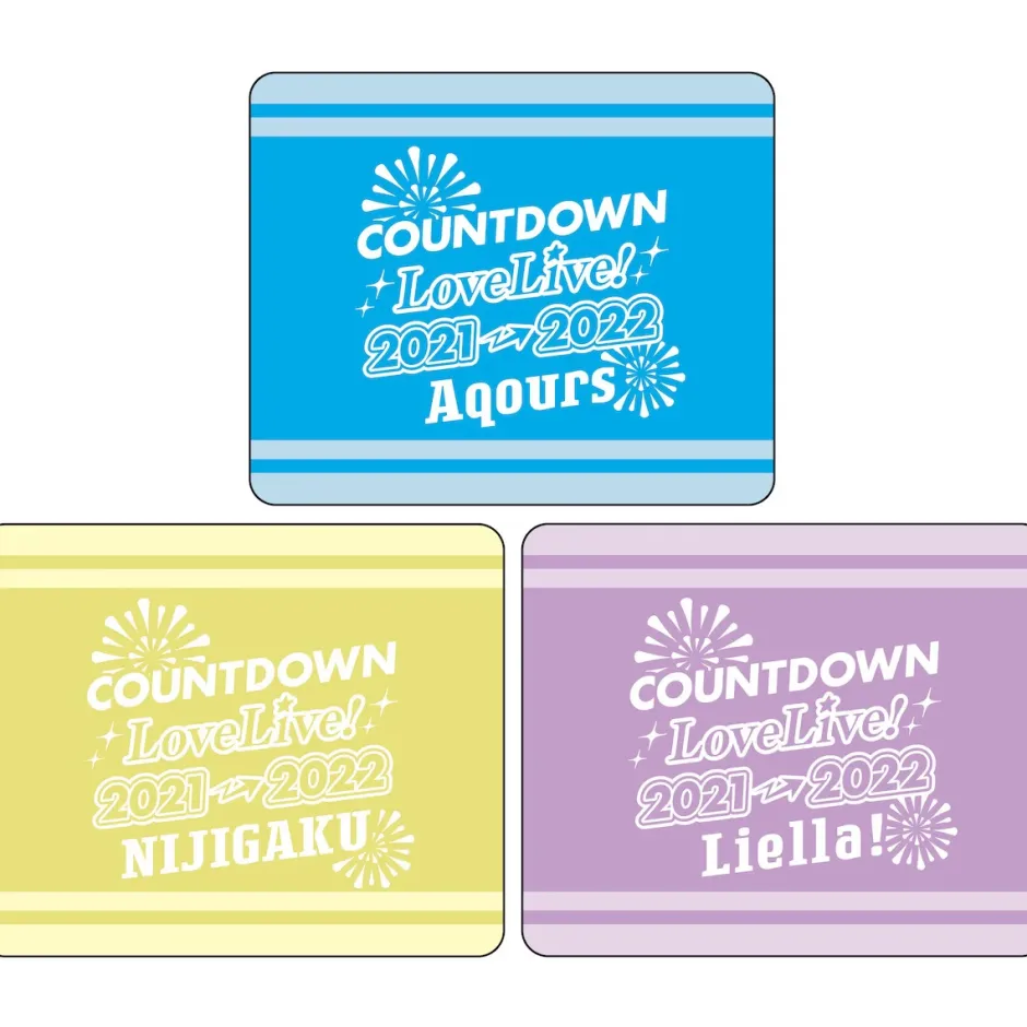 Love Live! Series Presents COUNTDOWN LoveLive! 2021→2022 〜LIVE with a smile!〜 Wristband New