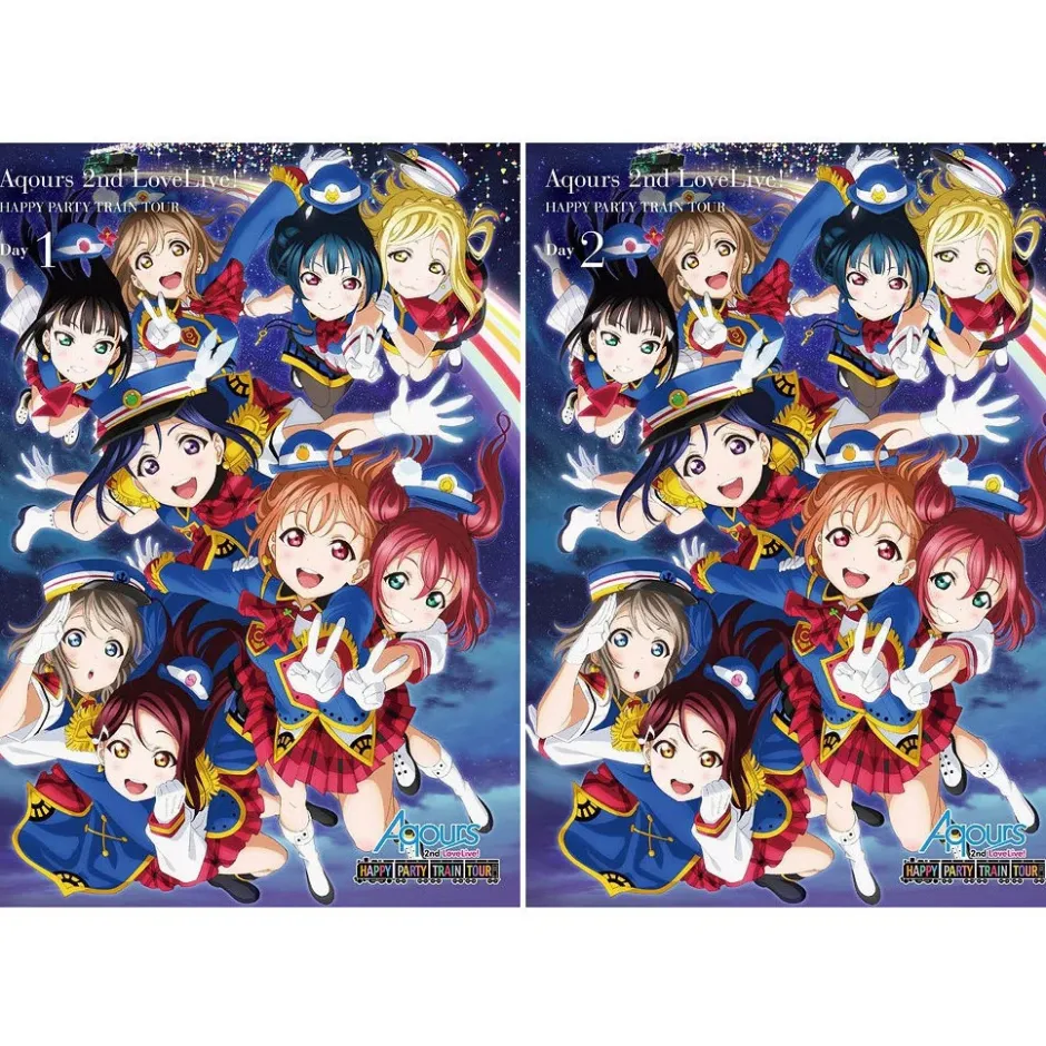 Love Live! Sunshine!! Aqours 2nd LoveLive! HAPPY PARTY TRAIN TOUR DVD Best