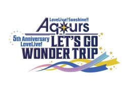 Love Live! Sunshine!! Aqours 5th Anniversary LoveLive! ~LET'S GO WONDER TRIP~ Muffler Towel