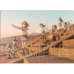 Love Live! Sunshine!! Clear File Folder Aqours [3] New