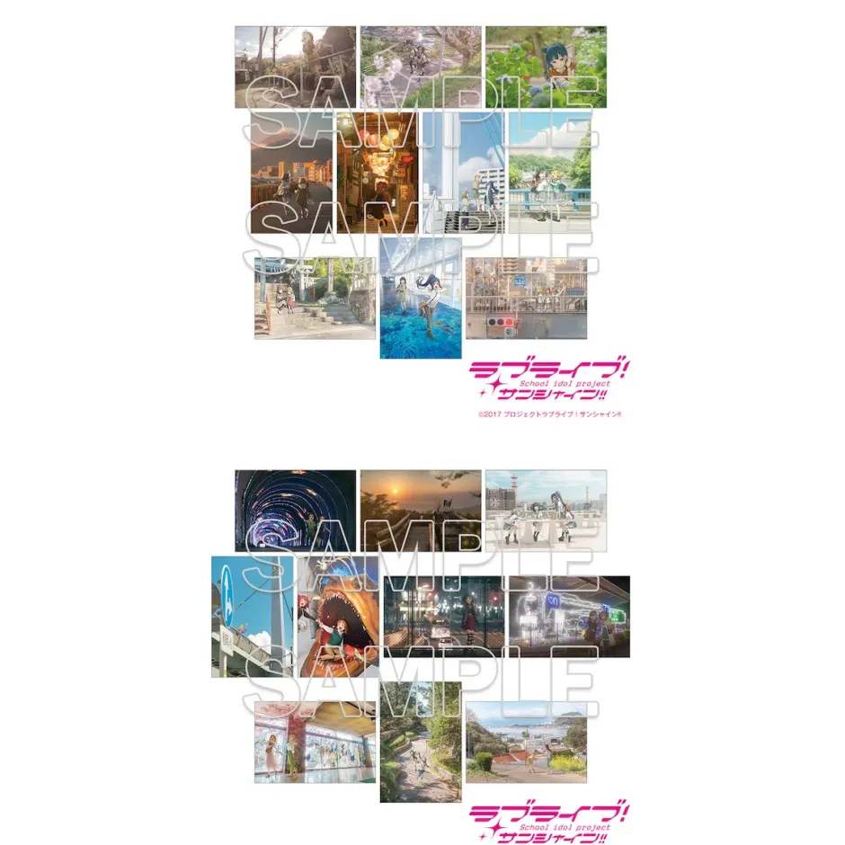 Love Live! Sunshine!! Find Our Numazu 10 Postcard Set