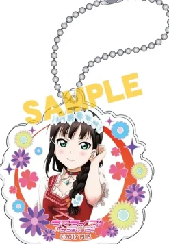 Love Live! Sunshine!! Floral Acrylic Keychain Collection New