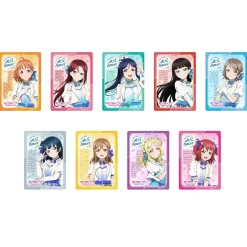 Love Live! Sunshine!! Uranohoshi Girls' High School Store Aqours 9th Anniversary Trading Card (1 Pack) Hot