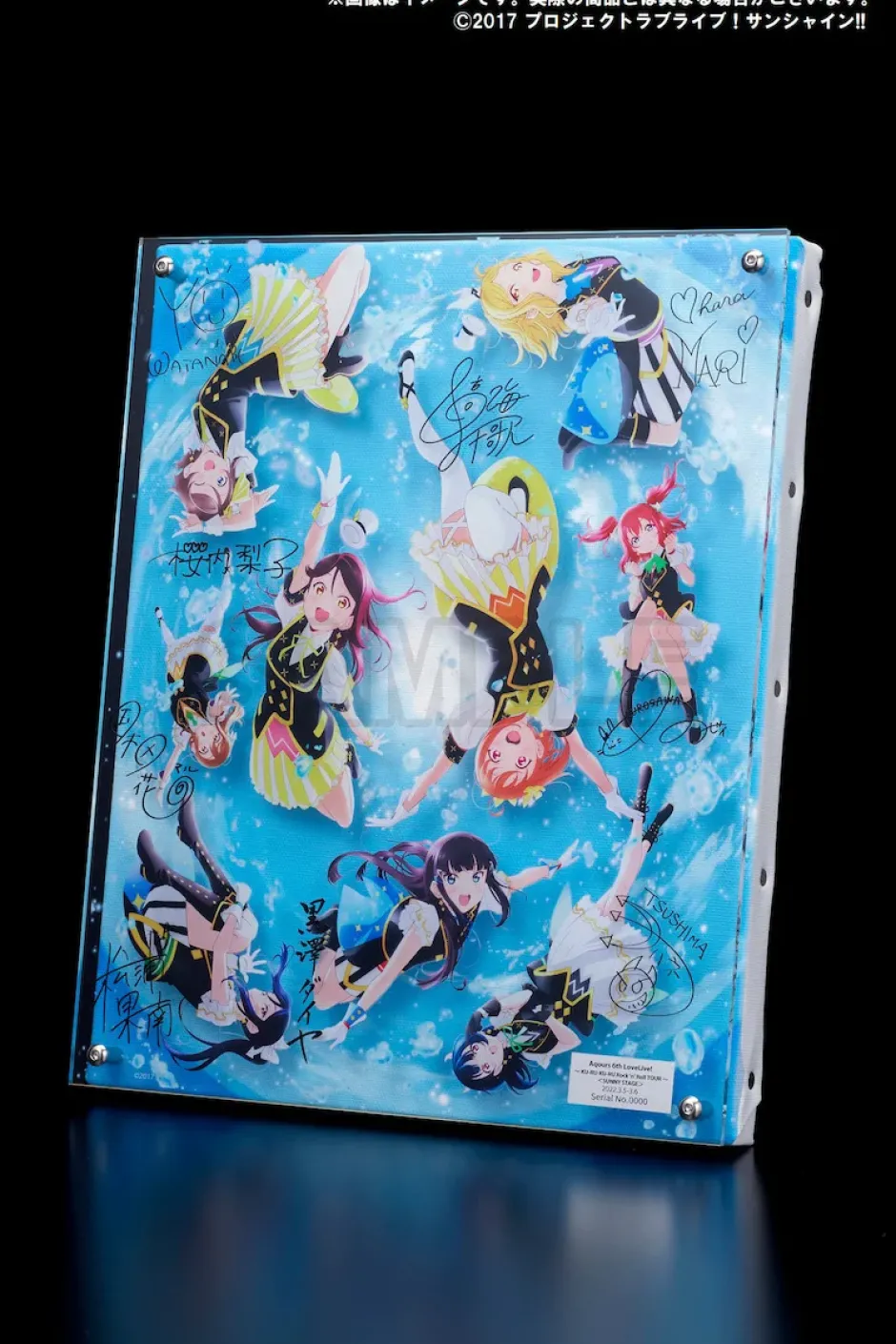 Art Canvas Boards|Acrylic Art Boards>Love Live! Sunshine!! Uranohoshi Girls High School Store Layered Graph® Aqours 6th Love Live! ~KU-RU-KU-RU Rock 'n' Roll TOUR~ <SUNNY STAGE>