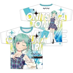 Love Live! Superstar!! Full Graphic T-shirt Music-Talk-Teamwork! Prime Adventure!! Ver. Tomari Onitsuka Sale