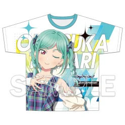 Love Live! Superstar!! Full Graphic T-shirt Music-Talk-Teamwork! Prime Adventure!! Ver. Tomari Onitsuka Sale