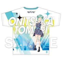 Love Live! Superstar!! Full Graphic T-shirt Music-Talk-Teamwork! Prime Adventure!! Ver. Tomari Onitsuka Sale