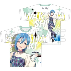 Love Live! Superstar!! Full Graphic T-shirt Music-Talk-Teamwork! Prime Adventure!! Ver. Shiki Wakana New