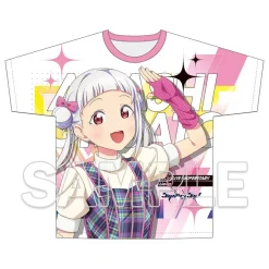 Love Live! Superstar!! Full Graphic T-shirt Music-Talk-Teamwork! Prime Adventure!! Ver. Chisato Arashi New