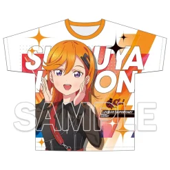 Love Live! Superstar!! Full Graphic T-shirt Music-Talk-Teamwork! Prime Adventure!! Ver. Kanon Shibuya Best