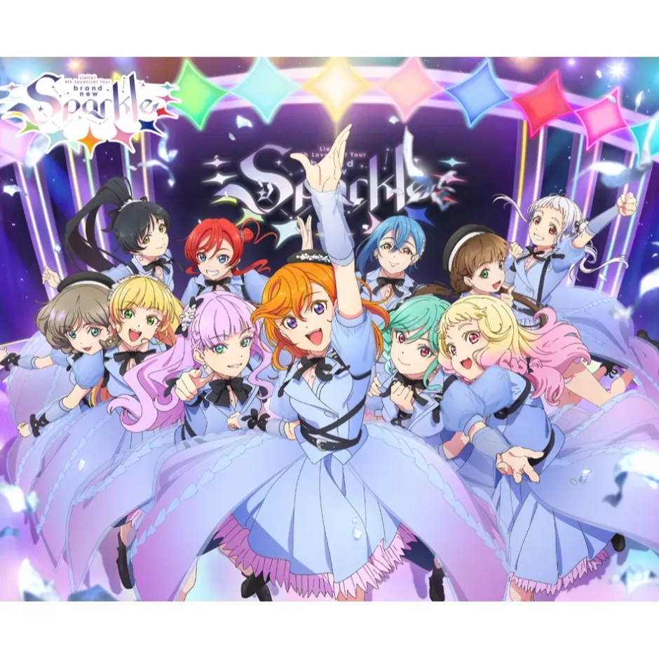 Love Live! Superstar!! Liella! 4th Love Live! Tour ~brand new Sparkle~ Blu-ray Memorial Box (4-Disc Set) Discount