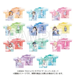 Tops>Love Live! Superstar!! Yume Kawa Girly Collection 2025 Full Graphic T-shirt