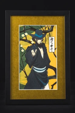 Lupin the Third Ukiyoe Woodblook Print - Daisuke Jigen Online
