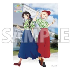 Lycoris Recoil Lycoreco Miyako! 2025 in Miyako Island A3 Clear Poster Kariyushi Ver. Outlet