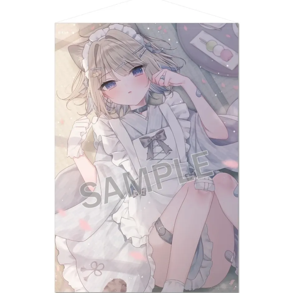 Mafuyu Illustration B1 Tapestry Mafu-chan: Japanese Style Maid Clearance