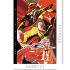 Towels>Magic Knight Rayearth 90cm Big Towel Hikaru Shidou