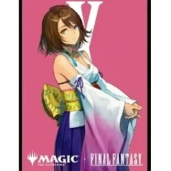 Cards>Magic: The Gathering Final Fantasy Players Card Sleeve MFS-34 Character Borderless Edition Yuna, Hope of Spira