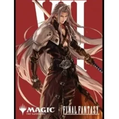 Cards>Magic: The Gathering Final Fantasy Players Card Sleeve MFS-32 Character Borderless Edition Sephiroth, Fabled Soldier