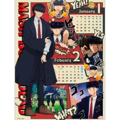 Calendars>Mashle: Magic and Muscles 2024 Desktop Calendar