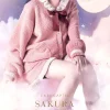 Jackets & Hoodies>MAYLA Cardcaptor Sakura Iconique Loungewear Ribboned Rose