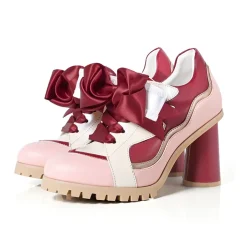 MAYLA Cardcaptor Sakura Iconique Heel Sneakers Ribboned Rose Discount