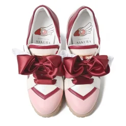 MAYLA Cardcaptor Sakura Iconique Heel Sneakers Ribboned Rose Discount