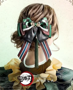 Other Accessories>MAYLA Demon Slayer: Kimetsu no Yaiba Iconique Hair Objet + Kanzashi