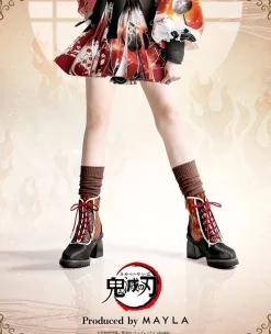Footwear>MAYLA Demon Slayer: Kimetsu no Yaiba Iconique Shoes Objet Boots Kyojuro Rengoku