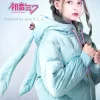 MAYLA Hatsune Miku Iconique Down Jacket Sax Blue Outlet