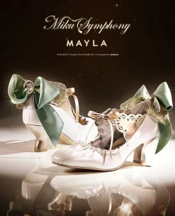 Footwear>MAYLA Hatsune Miku Symphony Iconique Shoes Objet Pumps [Miku Symphony]