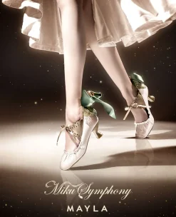 Footwear>MAYLA Hatsune Miku Symphony Iconique Shoes Objet Pumps [Miku Symphony]