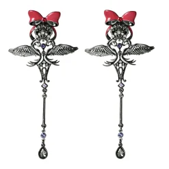 Jewelry & Hair Accessories>MAYLA Puella Magi Madoka Magica Iconic Ear Object Devil Homura