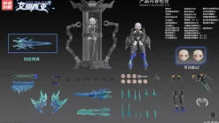 Mecha Angel Series Black Swan Elysia 1/12 Scale Action Plastic Model Kit New