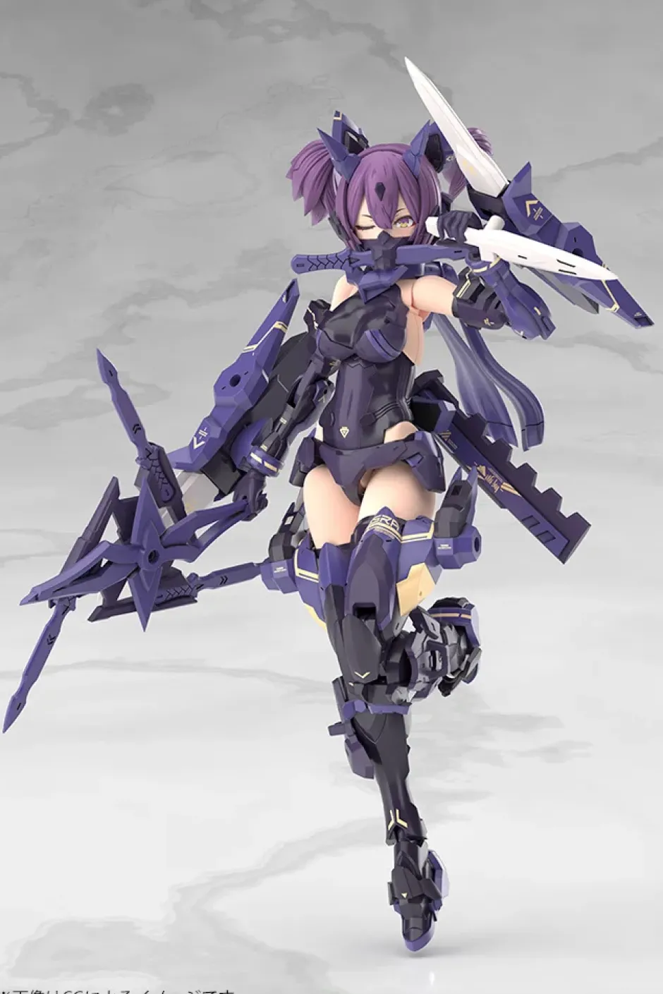 Plastic Models|Bishoujo Figures>Megami Device Asra Ninja Kaname: Shadow Edition Full Package