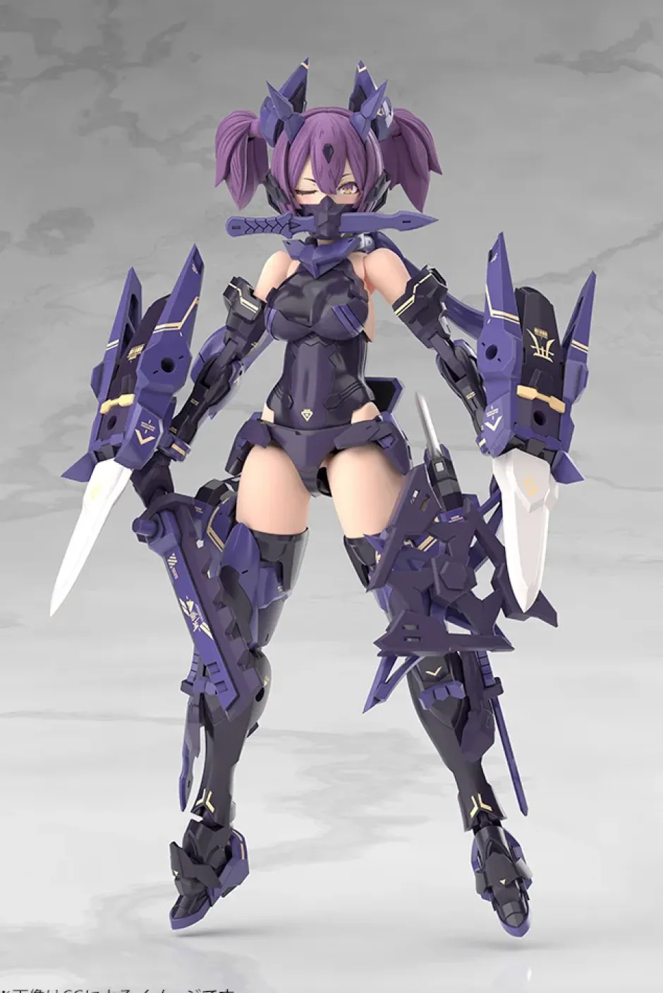 Plastic Models|Bishoujo Figures>Megami Device Asra Ninja Kaname: Shadow Edition Full Package