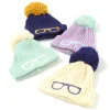 Hats & Caps>Megane Pom Pom Beanie