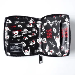 Meow Black Wallet Sale