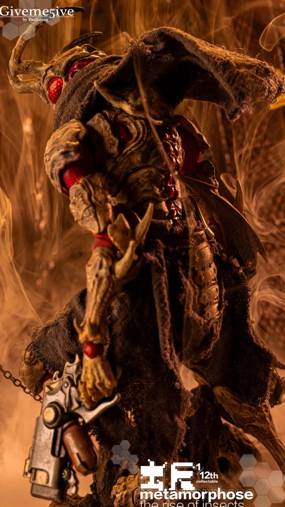 Action Figures>Metamorphose: The Rise of Insects Series Airoki 1/12 Scale Action Figure