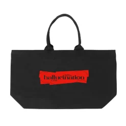 Milgram LIVE EVENT hallucination Ver. Logo BIG Zip Tote Bag Outlet