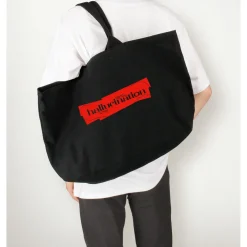 Milgram LIVE EVENT hallucination Ver. Logo BIG Zip Tote Bag Outlet