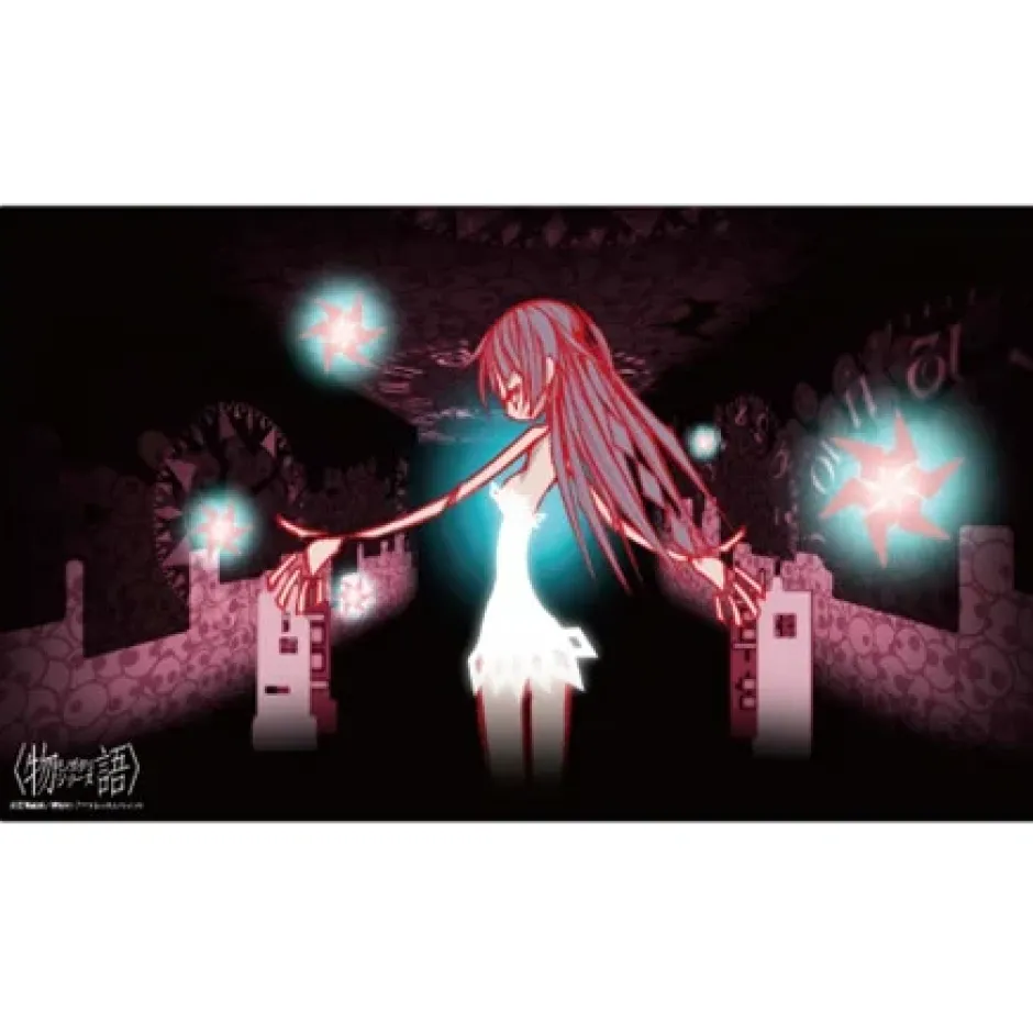 Home Goods>Monogatari Series Rubber Desk Mat Collection Hitagi & Mayoi & Koyomi & Shinobu